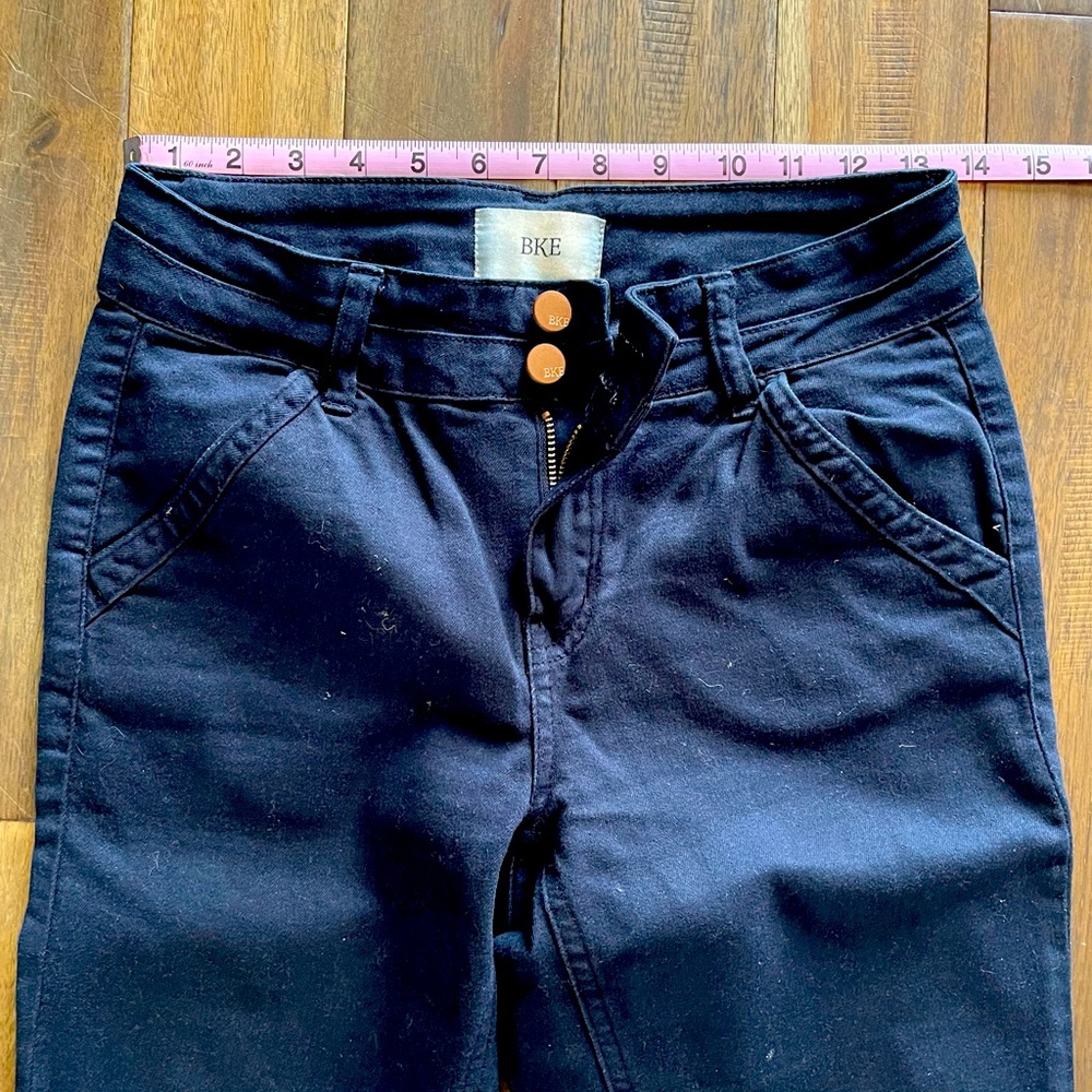 BKE Navy Flare Pants